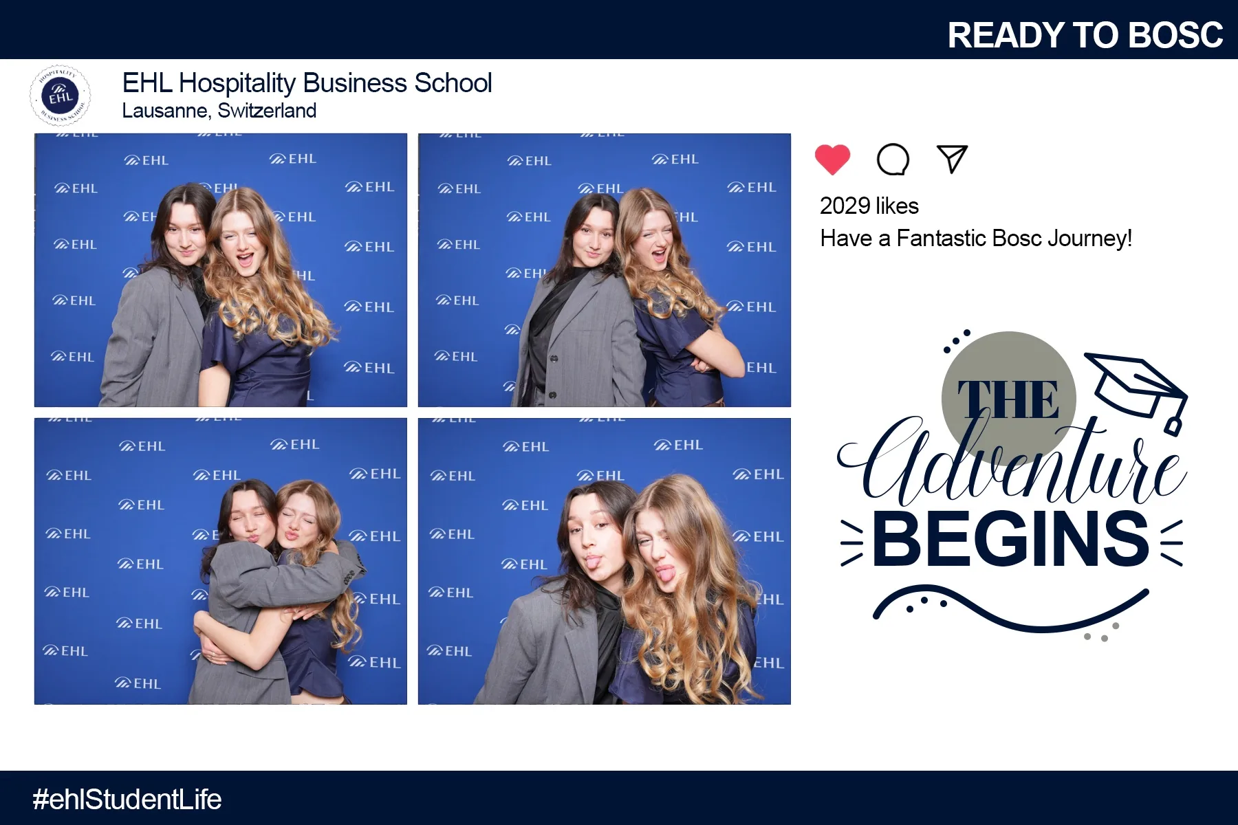 Borne photo entreprise réception affaires événement Lausanne Romande